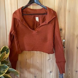 We the Free cropped sweater